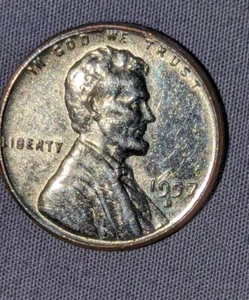 Silver Coated 1957 D Mint Mark Penny - Picture 1 of 6