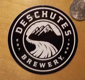 Deschutes Brewery Oregon Beer Sticker - 3' Dia - Brewing - Picture 1 of 1