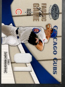A1733 2004 Leaf Certified Materials Fabric of Game Jersey Year #75 Mark Prior/20 - Picture 1 of 2