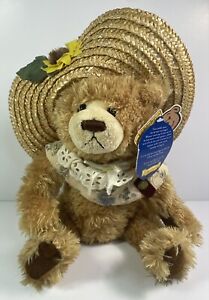 Peluche jointe nounours The Brass Button Bears Collection Cathy Bear of Love 2004
