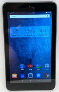 Alcatel OneTouch Pixi 7 8GB, Wi-Fi + 4G Sprint 7in - Black - Picture 1 of 14