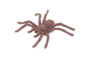 Spider Toy Rubber Spider Brown, Realistic Model Spider, Gift, 2" US19 B44 - Picture 1 of 9