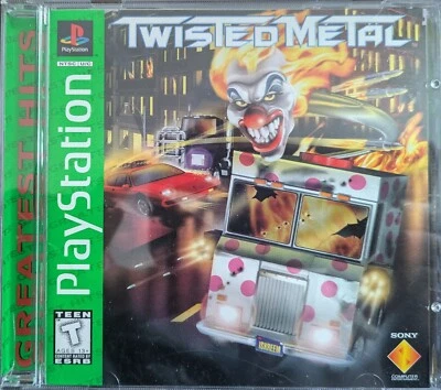 Twisted Metal (1995) Greatest Hits for PlayStation- Like New Condition Tested - Image 1 of 4