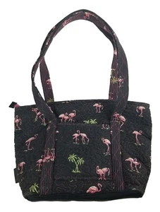 Donna Sharp 'Flamingo' Tasche Steppfutter Small/Med Size SIEHE MESSFOTOS - Bild 1 von 15