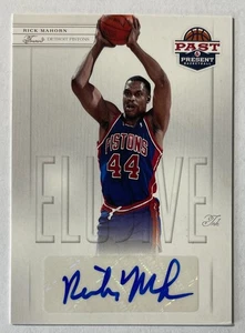2011-12 Panini Past & Present Rick Mahorn Elusive Ink Auto #RM - Picture 1 of 2