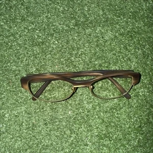 Chloe Brown Damen Brille Halbrand 5217 -135 Türkis Braun Matt - Bild 1 von 6