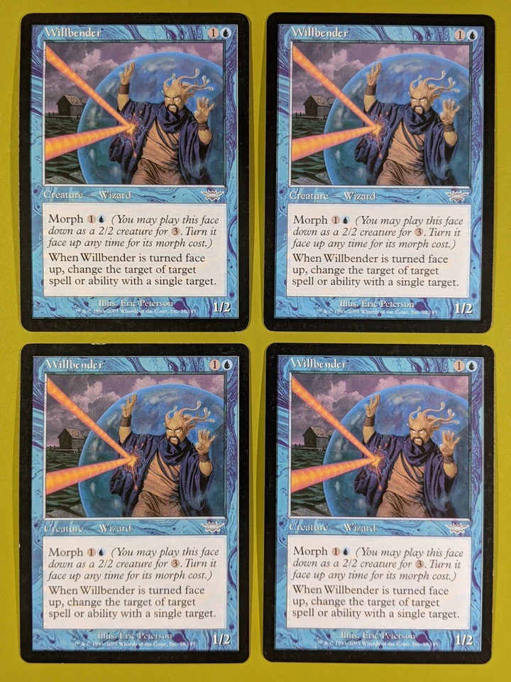 Willbender x4 Legions 4x Playset Magic the Gathering MTG - Image 1 of 1