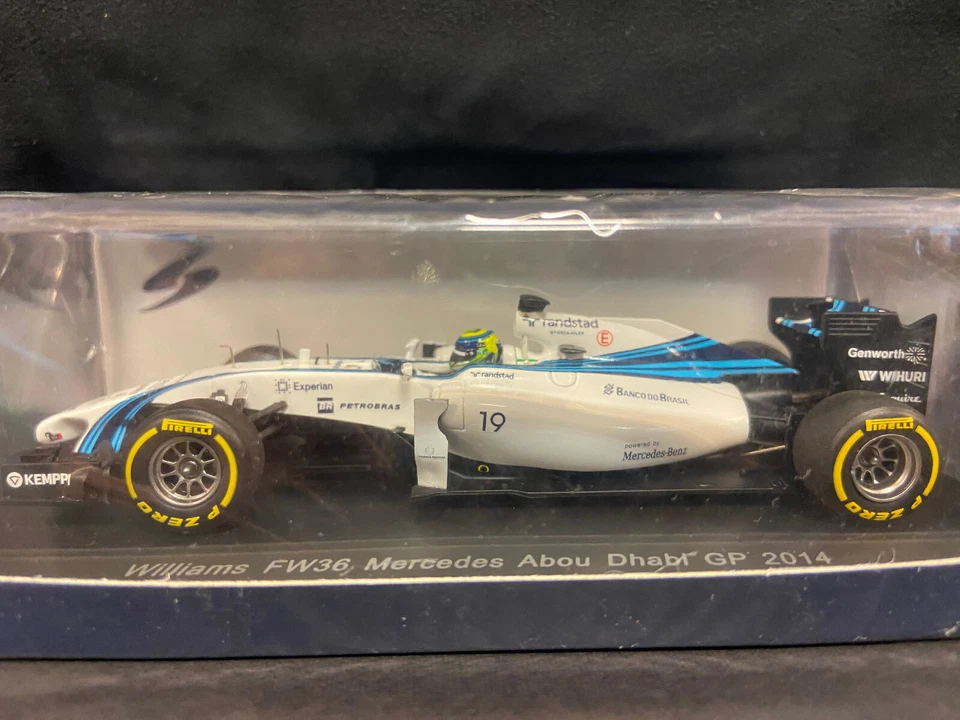 Williams FW36 GP Abou Dhabi 2014 F.Massa   1/43 Spark S3143 Spark Model - Immagine 1 di 1