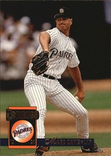 1994 Donruss San Diego Padres Baseball Card #657 Mark Davis
