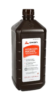 1 Bottle of Hydrogen Peroxide 32 oz - Picture 1 of 2