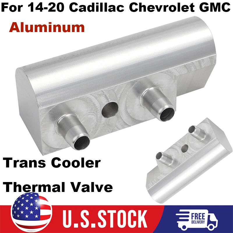 Válvula térmica refrigerador de transmisión de aluminio 86774933 para Cadillac Chevrolet GMC 14-2020 Foto 1 de 4
