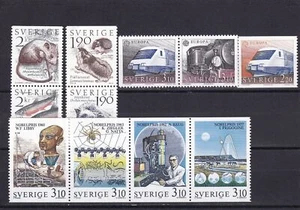 SA08c Sweden 1984 & 1988 selection of mint stamps - Picture 1 of 1