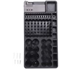 3X(Battery Storage Organizer Holder with Tester - Battery  Rack Case Box2950