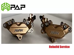 Honda VFR400 R NC30 RK RL R3K R3L 1990 Front brake caliper REBUILD SERVICE - Picture 1 of 8