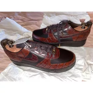 Nike Air Force 1 Lux 07 Crocodile 25th Anniversary US 9.5 New with Box Rare - Picture 1 of 10