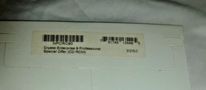 Crystal Reports Enterprise Version 9 Professional SEALED NEW Envelope CD - Picture 1 of 2