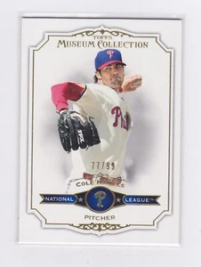 2012 Topps - Museum - Blue Parallel #'d /99 - Cole Hamels - #9 - Picture 1 of 2