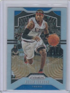 2019-20 PANINI PRIZM ALLEN IVERSON PHILADELPHIA 76ERS SILVER PRIZMS INSERT HOF - Picture 1 of 1