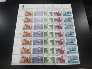 USA 1990 Sc#2496-00 25c Olympics Games sheet of 40 Stamps MNH XF - Picture 1 of 1