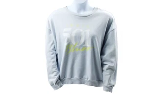 Women Sweater Levi's Womens Plus Gym Cozy Sweatshirt Size 2X Blue - Picture 1 of 4