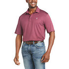 Ariat Men's Charger 2.0 Malbec Polo Short Sleeve Shirt 10035160
