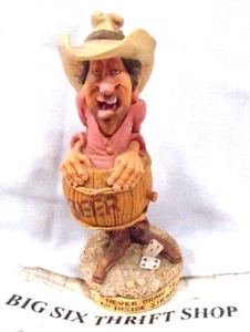 Figura del condado de Cow Pie de Jack Graham Hard Luck Charlie nunca dibujar recto - Imagen 1 de 4