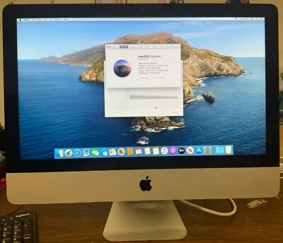 Apple iMac 21.5" Late 2012 2.9GHz QC Intel i5 16GB RAM 1TB SSD Desktop  - Image 1 of 4