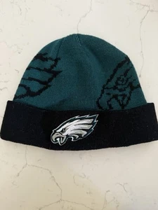 New Era Philadelphia Eagles Juvenil Logo Gorro Fly Eagles Sombrero Gorra Negro - Imagen 1 de 4