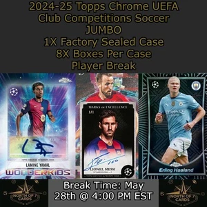 Ilkay Gundogan 2024-25 Topps Cromo UEFA Club Comp JUMBO 1X Estuche Break #16 - Imagen 1 de 6