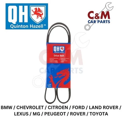 ALTERNATOR DRIVE BELT fits ROVER 75 2.0 7 2.5 V6 (1999-2005) - QH - Imagem 1 de 4