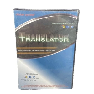 Chicken Systems Translator CD-ROM Sampler Converter Oprogramowanie Windows Vista Mac - Zdjęcie 1 z 3