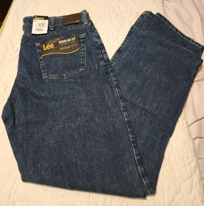Neu LEE Regular Fit Jeans Medium Dark Wash [Victory] 36x36 [tatsächliches Maß 38X36 - Bild 1 von 5
