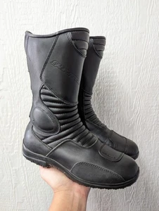 Gaerne Black Rose Gore-Tex Waterproof Leather Touring Motorcycle Boots Size 8 - Picture 1 of 11