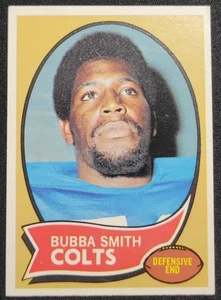 BUBBA SMITH 1970 TOPPS #114 RC INDIANAPOLIS COLTS NFL HOF - Imagen 1 de 2