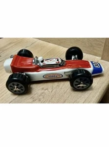 Ezra Brooks Decanter Racecar 1970 Heritage China #10 Ontario Speedway Empty Rare - Picture 1 of 9