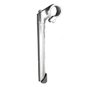 Fahrrad Vorbau Lenkervorbau silber Aluminium Schaftvorbau 22,2mm NEU - Bild 1 von 3