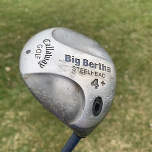 RH Callaway Big Bertha Steelhead 4+ Wood Firm Flex Graphite golf Club - Picture 1 of 11