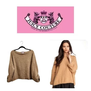 Juicy Couture Oversized Angora Jocelyn Sweater Women's One Size - Picture 1 of 13