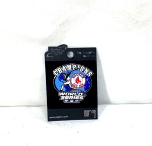 2004 World Series Champions Boston Red Sox Pin Globe Style (P) Fenway FREESHIP - Picture 1 of 2