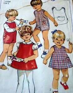 *LOVELY VTG 1960s CHILDS SUIT DRESS & BLOUSE Sewing Pattern 2