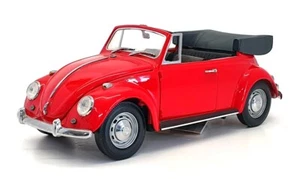 Franklin Mint 1/24 Scale B11UB74 - 1967 Volkswagen Beetle - Red - Picture 1 of 5