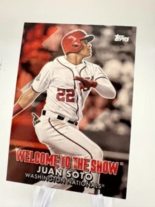 Juan Soto - 2022 Topps Welcome to the Show #WTTS-11 - Washington Nationals - Picture 1 of 2