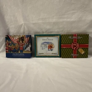 Lot 3 THE WHITE HOUSE HISTORICAL ASSOCIATION Christmas Ornaments 10,11,12 B20 - Picture 1 of 8