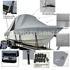 Donzi 26 ZF Center Console Fishing T-Top Hard-Top Storage Boat Cover