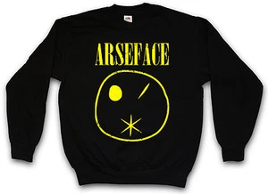 ARSEFACE SWEATSHIRT PULLOVER SWEATER Garth Cassidy Eugene Tulip Preacher Comic - Picture 1 of 2