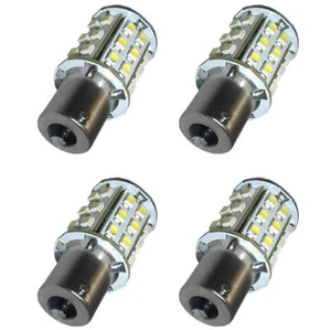 Pack de 4 bombillas LED blancas naturales HQRP SMD 3528 para #93 1141 1156 10... - Imagen 1 de 6