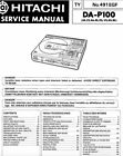 HITACHI DA-P100, HRD-MD50 Schematic Diagrams Service Manual Schaltplan