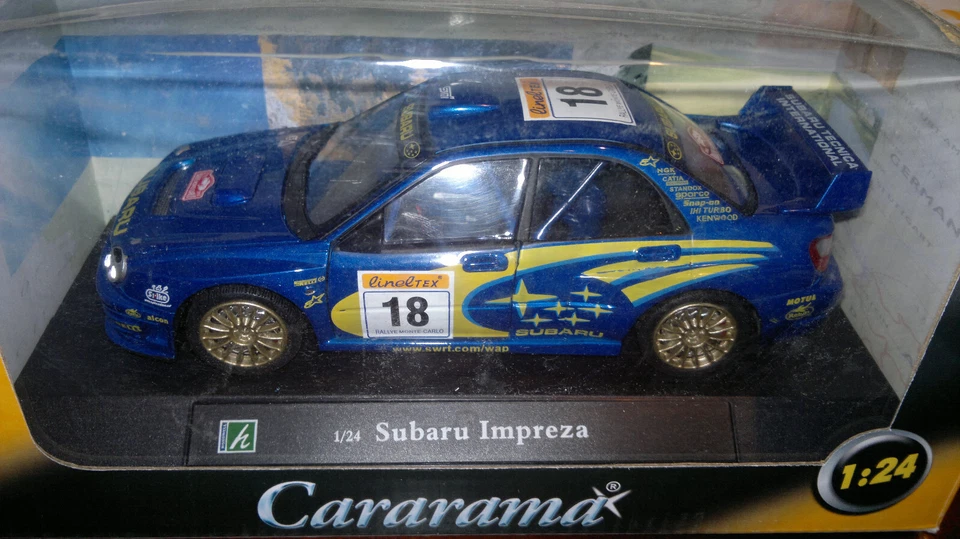 Subaru Impreza WRC Cararama Motorama  1:24 - Immagine 1 di 1
