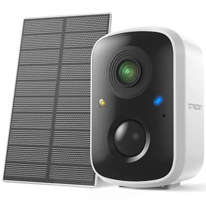 3MP 2K Kabellose WLAN Solar/Akku Überwachungskamera Aussen Kamera IP66 PIR - Bild 1 von 15