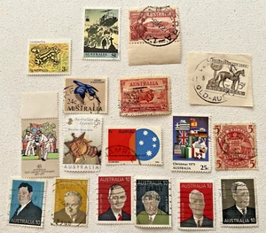 17 x Assorted Australian Predecimal & Decimal Used Stamps (Lot 2) - Picture 1 of 6
